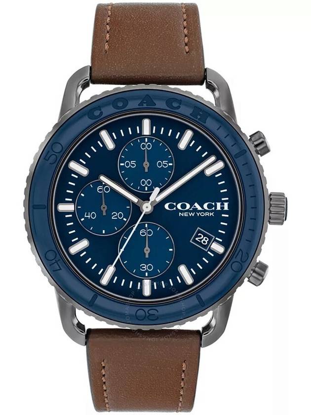 Coach Cruiser Chronograph Quartz Blue Dial Men's Watch 14602610 - COACH - BALAAN 1