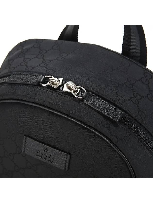 GG Pattern Nylon Backpack Black - GUCCI - BALAAN 6