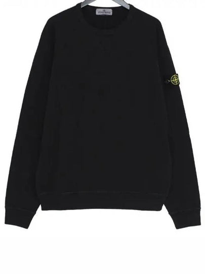 Wappen Patch Classic Sweatshirt Black - STONE ISLAND - BALAAN 2