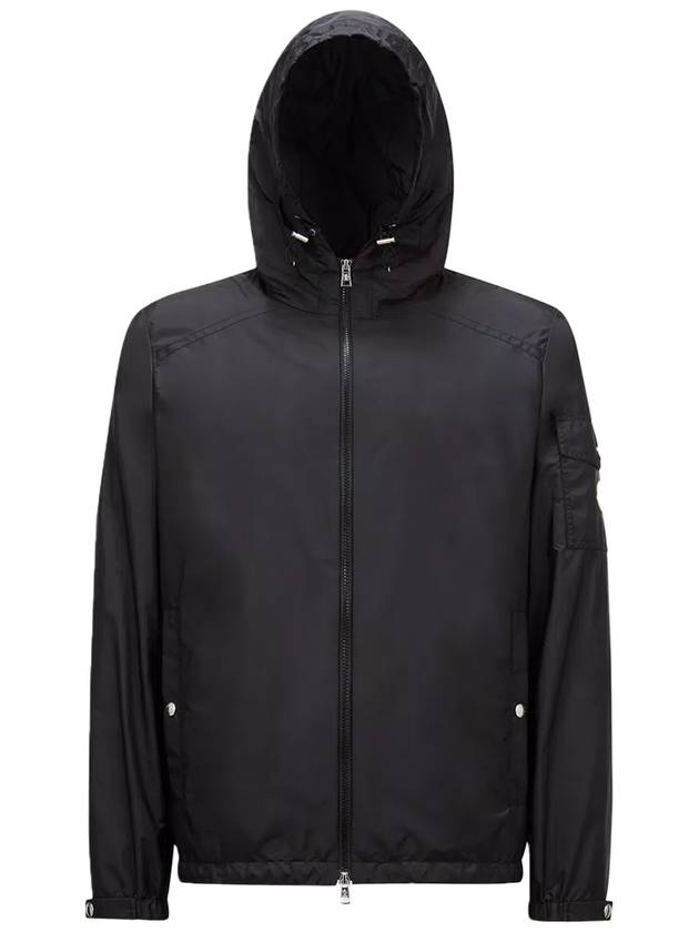 Etiache Rain Hooded Zip Up Black - MONCLER - BALAAN 2