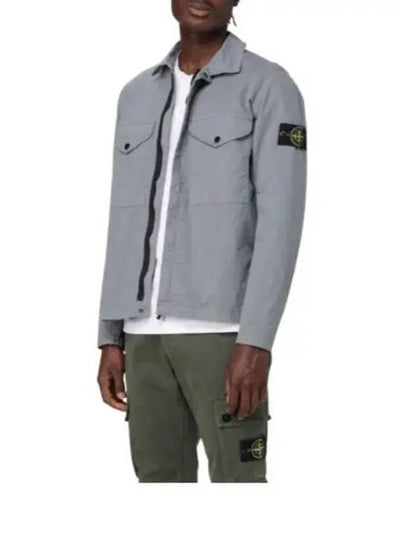 Wapen Zip-Up Jacket Grey - STONE ISLAND - BALAAN 2