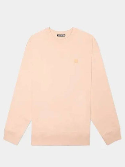 Face Patch Sweatshirt Powder Pink - ACNE STUDIOS - BALAAN 2