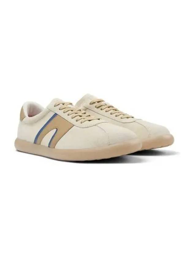 Pelotas Soller Nubuck Leather Low Top Sneakers Beige - CAMPER - BALAAN 2