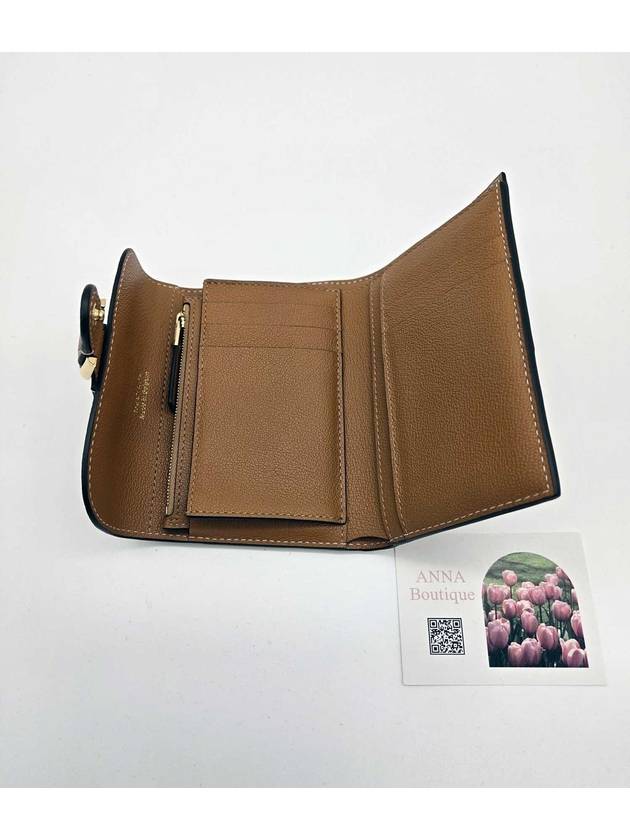 Brillant Compact Half Wallet Vegetal - DELVAUX - BALAAN 6