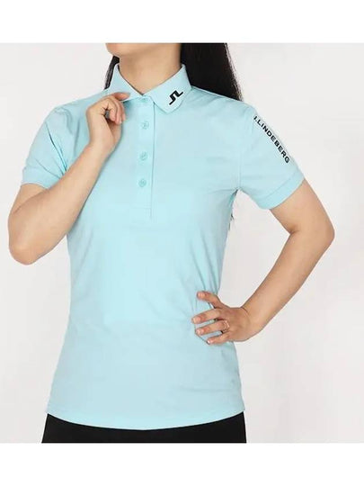 Women's Golf Tour Tech Polo Shirt Atomizer - J.LINDEBERG - BALAAN 2