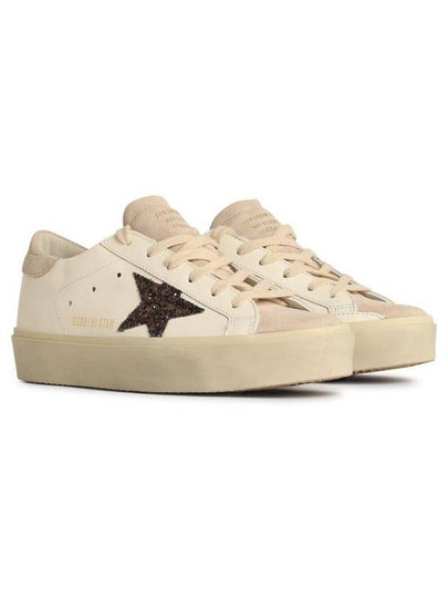 Golden Goose 'Hi Star' White Leather Sneakers - GOLDEN GOOSE - BALAAN 2