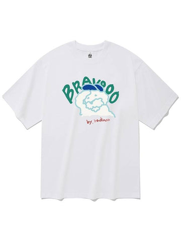 Bravo short sleeve t shirt white - RADINEO - BALAAN 1