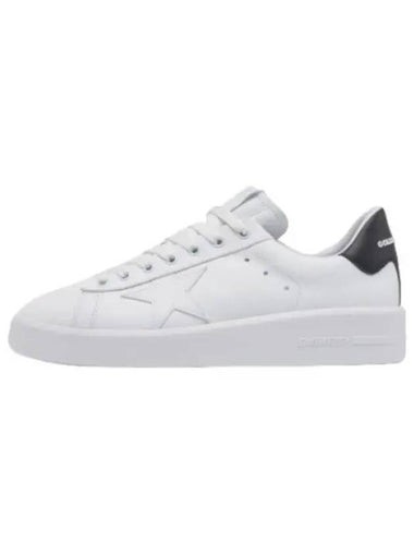 Purestar black heel tab sneakers white - GOLDEN GOOSE - BALAAN 1