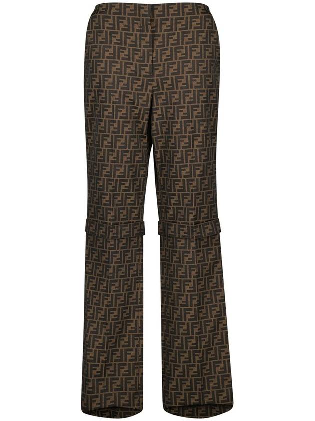 Fendi Trousers Brown - FENDI - BALAAN 1