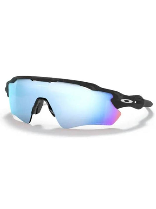 Radar EV Pass Matte Black Camo Prismatic Deep Water Polarized OO9208 C038 - OAKLEY - BALAAN 2