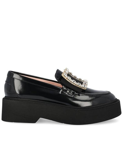 Viv' Rangers Leather Loafers Black - ROGER VIVIER - BALAAN 2