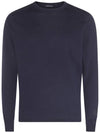 23 ss Blue Cotton Sweater 14CMKN250A006260A888 B0480004069 - CP COMPANY - BALAAN 1