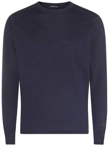 Cotton Knit Top Navy - CP COMPANY - BALAAN 1