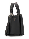 Micro Leather Tote Bag Black - TOD'S - BALAAN 3