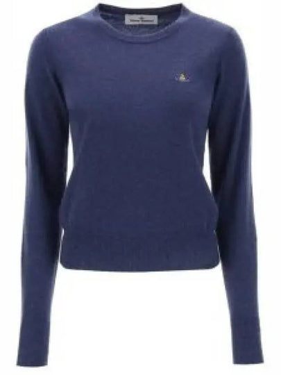 Bea Jumper Knit Top Navy - VIVIENNE WESTWOOD - BALAAN 2