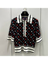 S LV Game On Contrast Striped Polo Short Sleeve Knit T Shirt - LOUIS VUITTON - BALAAN 6