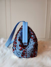 Daol Beomeo Branch Bottega Veneta Bubble Point Fabric 2WAY Bag Blue Condition A - BOTTEGA VENETA - BALAAN 2