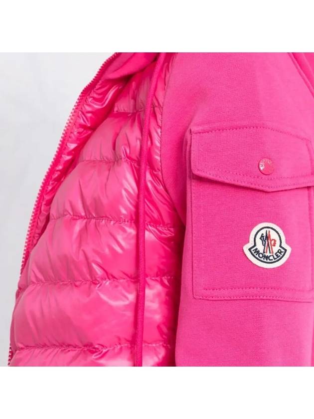 Women's logo mix knit padded jacket 8G000 28 809DH 546 - MONCLER - BALAAN 3