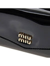 Patent Leather Long Wallet Black - MIU MIU - BALAAN 7