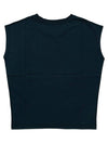 Cap Sleeveless Dark Sapphire - LEMAIRE - BALAAN 3