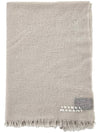 Cashmere Fringe Muffler Beige - ISABEL MARANT - BALAAN 2