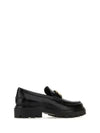 T Timeless Leather Loafers Black - TOD'S - BALAAN 2