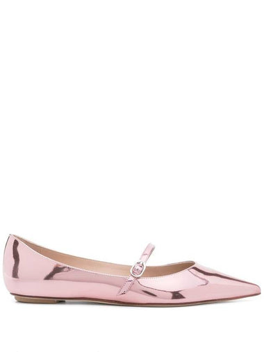 Stuart Weitzman Emilia Mary Jane Flat Shoes - STUART WEITZMAN - BALAAN 1