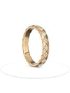 Coco Crush Ring18K Beige Gold and Diamonds J11786 - CHANEL - BALAAN 1