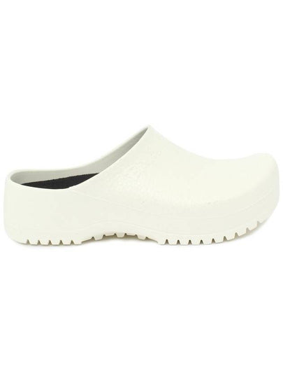 Super Birki Logo Mule White - BIRKENSTOCK - BALAAN 2