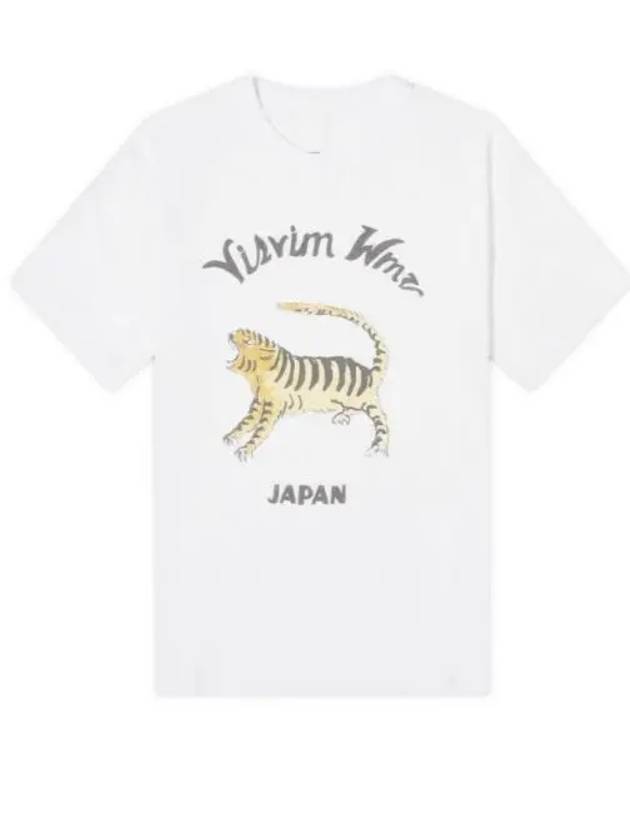 24 TORA TEE SS 0124105010030 white short sleeve t shirt - VISVIM - BALAAN 1