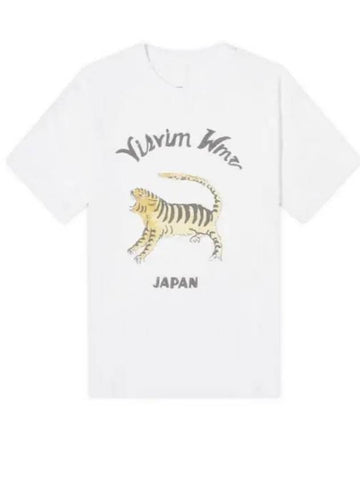 24 TORA TEE SS 0124105010030 white short sleeve t shirt - VISVIM - BALAAN 1