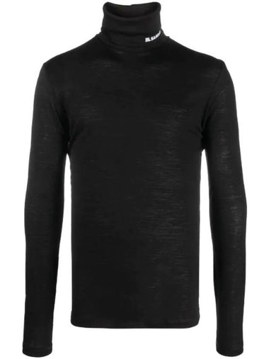 Logo Print Turtleneck Sweater J47GC0020J70021 - JIL SANDER - BALAAN 1