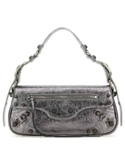 Le Cagole Metallic Small Shoulder Bag Silver - BALENCIAGA - BALAAN 2