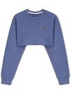 Underboob Sweatshirt Ash Blue - TAILOR STUDIO - BALAAN 3