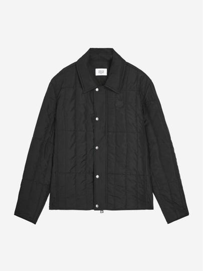 Quilted Jacket Black - MAISON KITSUNE - BALAAN 2