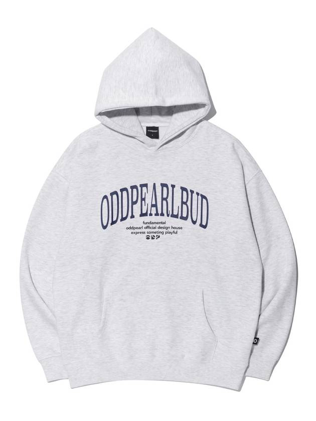 arc logo hoodie melange - ODDPEARL - BALAAN 1