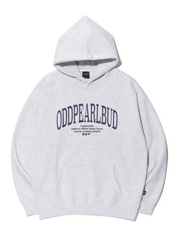 arc logo hoodie melange - ODDPEARL - BALAAN 1