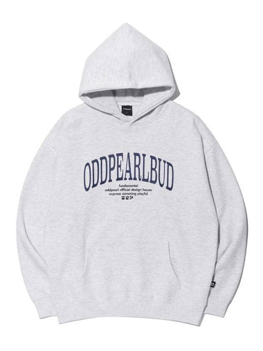 arc logo hoodie melange - ODDPEARL - BALAAN 1