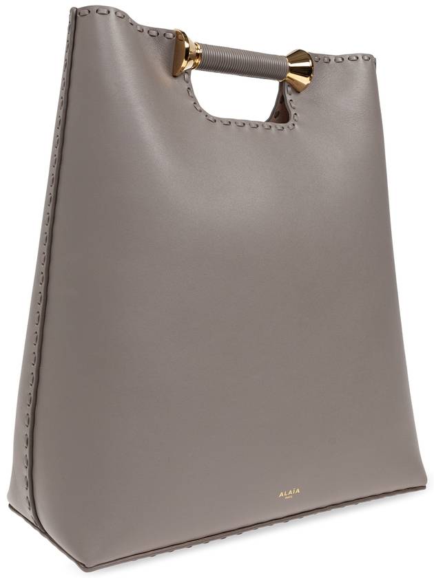 Alaïa Bag Bobine Shopper Style, Women's, Grey - ALAIA - BALAAN 4