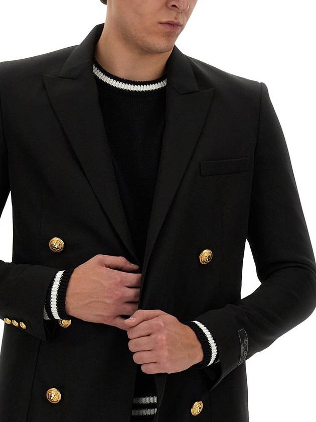 Balmain Technical Wool Jacket - BALMAIN - BALAAN 4