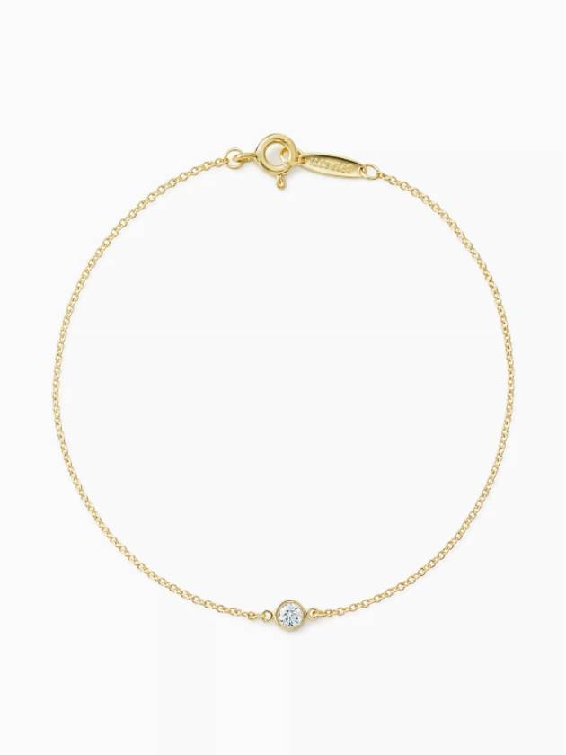 Tiffany Elsa Ferretti Diamond by the Yards Bracelet Yellow Gold Bracelet Women - TIFFANY & CO. - BALAAN 1