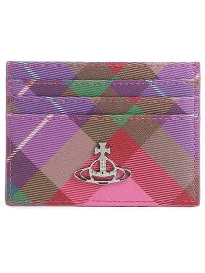 ORB Logo Flat Card Wallet - VIVIENNE WESTWOOD - BALAAN 2