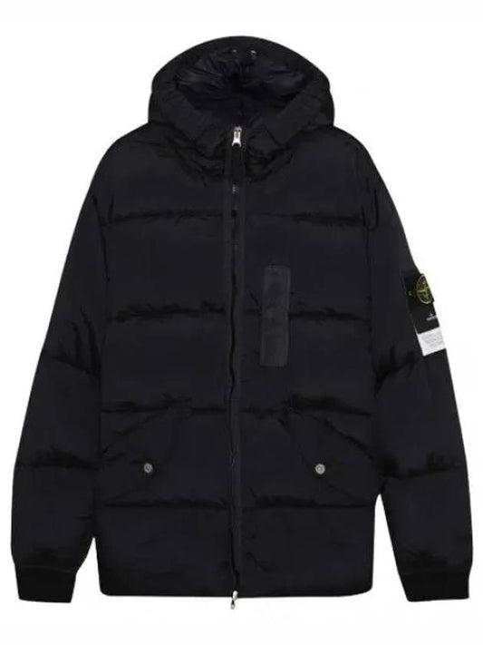 Hooded Down Jacket Men s Padded Jumper - STONE ISLAND - BALAAN 1