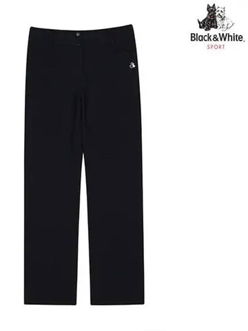 Women s semi bootcut bonding pants 5904LXSS BLACK - BLACK&WHITE - BALAAN 1