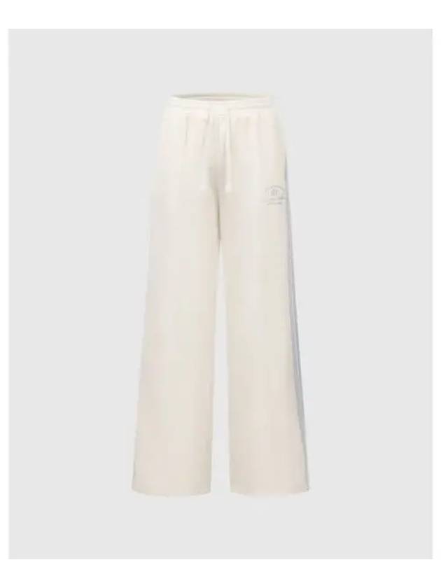 TRAVISMATHEW Women s Wide Track Pants Ivory - TRAVIS SCOTT - BALAAN 1