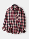 Cloud Multi Check Shirt Red - INDUST - BALAAN 6