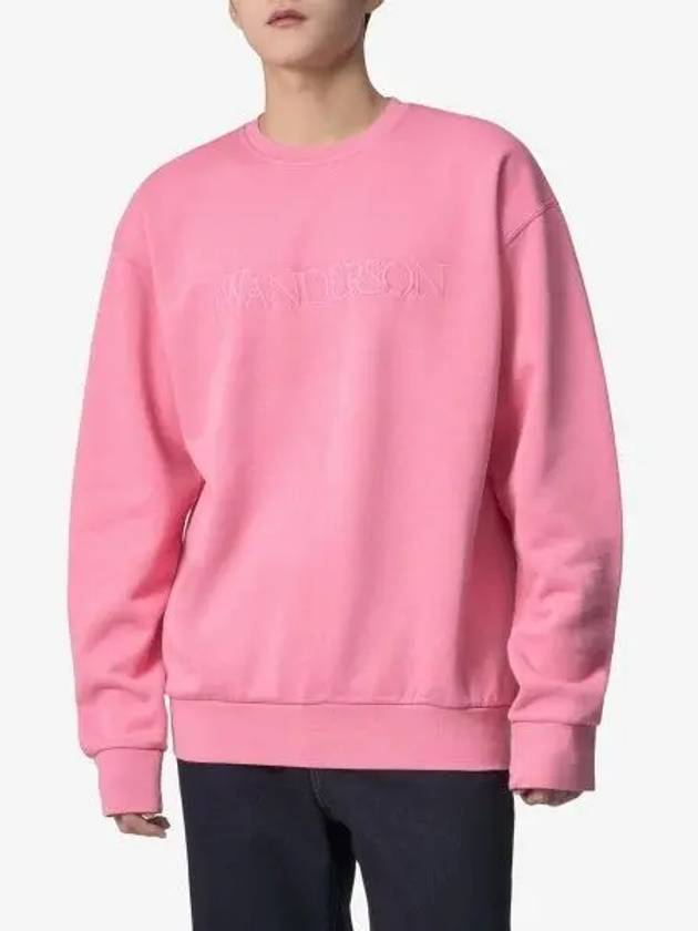 Embroidered Logo Sweatshirt Pink - JW ANDERSON - BALAAN 2