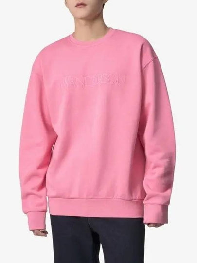 Embroidered Logo Sweatshirt Pink - JW ANDERSON - BALAAN 2