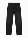 Jeans 90S Denim Straight Jeans Black - CALVIN KLEIN - BALAAN 1