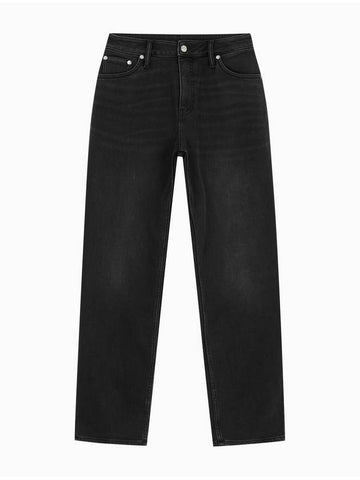 Jeans 90S Denim Straight Jeans Black - CALVIN KLEIN - BALAAN 1